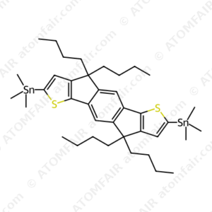 (4,4,9,9-Tetrabutyl-4,9-dihydro-s-indaceno[1,2-b:5,6-b']dithiophene-2,7-diyl)bis(trimethylstannane) (CAS: 2247824-99-1)