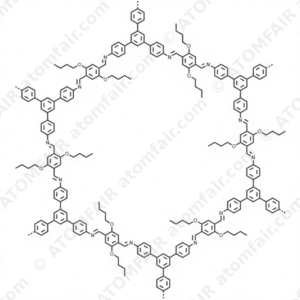 1,4-Benzenedicarboxaldehyde, 2,5-dibutoxy-, polymer with 5′-(4-aminophenyl)[1,1′:3′,1′′-terphenyl]-4,4′′-diamine (CAS: 2252416-80-9)
