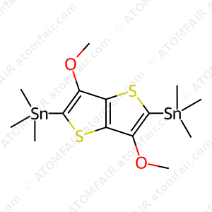 (3,6-dimethoxythieno[3,2-b]thiophene-2,5-diyl)bis(trimethylstannane) (CAS: 1801357-03-8)