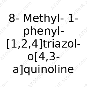 8-Methyl-1-phenyl-[1,2,4]triazolo[4,3-a]quinoline (CAS: N/A)