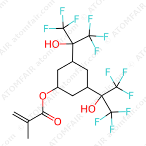 3,5-bis(1,1,1,3,3,3-hexafluoro-2-hydroxypropan-2-yl)cyclohexyl methacrylate (CAS: 781637-36-3)