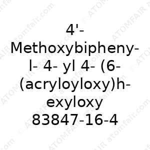 4'-Methoxybiphenyl-4-yl 4-(6-(acryloyloxy)hexyloxy)benzoate (CAS: 83847-16-4)