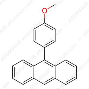 Anthracene, 9-(4-methoxyphenyl) (CAS: 23674-15-9)