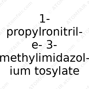 1-propylronitrile-3-methylimidazolium tosylate (CAS: N/A)