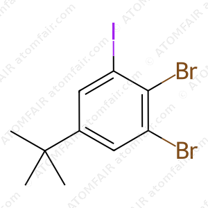 Benzene, 1,2-dibromo-5-(1,1-dimethylethyl)-3-iodo (CAS: 2803656-72-4)
