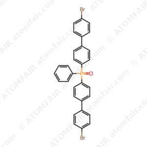 Bis(4'-bromobiphenyl-4-yl)(phenyl)phosphine oxide (CAS: 1415633-83-8)