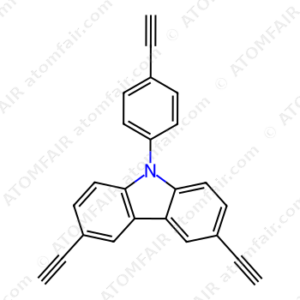 3,6-Diethynyl-9-(4-ethynylphenyl)-9H-carbazole (CAS: 952308-20-2)