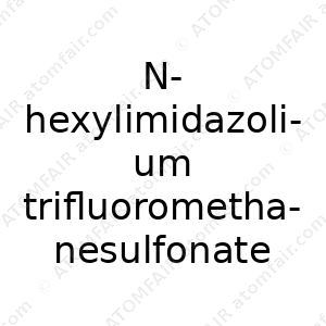 N-hexylimidazolium trifluoromethanesulfonate (CAS: N/A)