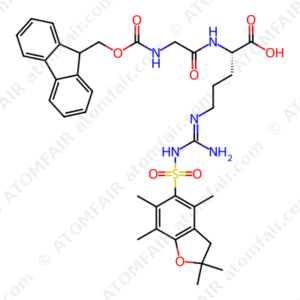 Fmoc-Gly-Arg(Pbf)-OH (CAS: 1048377-78-1)