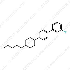4'-(Trans-4''-pentyl cyclohexyl) phenyl -3-fluorobenzene (CAS: 144808-28-6)