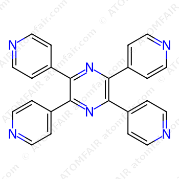 Pyrazine, tetra-4-pyridinyl (CAS: 874672-21-6)