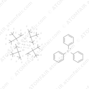 Triphenylcarbenium tetrakis(perfluoro-t.-butoxy) aluminate (CAS: 263880-38-2)