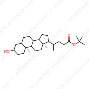 tert-butyl (4R)-4-[(1R,3aS,3bR,5aR,7R,9aS,9bS,11aR)-7-hydroxy-9a,11a-dimethyl-hexadecahydro-1H-cyclopenta[a]phenanthren-1-yl]pentanoate (CAS: 169965-90-6)