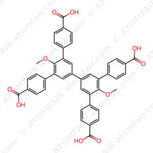 [1,1':3',1'':3'',1'''-Quaterphenyl]-4,4'''-dicarboxylic acid, 5',5''-bis(4-carboxyphenyl)-4'',6'-dimethoxy (CAS: 1931172-14-3)
