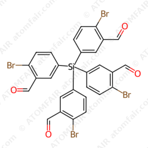 3,3',3'',3'''-Silanetetrayltetrakis[6-bromobenzaldehyde] (CAS: 1544168-58-2)