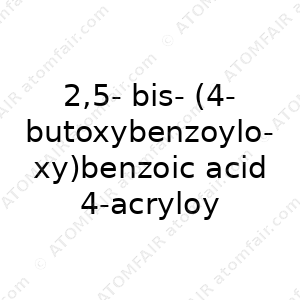 2,5-bis-(4-butoxybenzoyloxy)benzoic acid 4-acryloyloxybutyl ester (CAS: N/A)