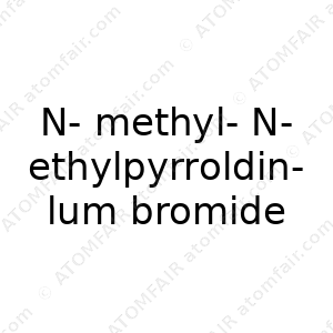 N-methyl-N-ethylpyrroldinlum bromide (CAS: N/A)