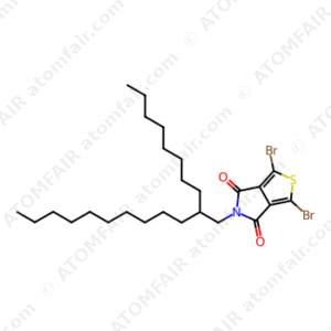1,3-Dibromo-5-(2-octyldodecyl)-4H-thieno[3,4-c]pyrrole-4,6(5H)-dione (CAS: 1234271-15-8)