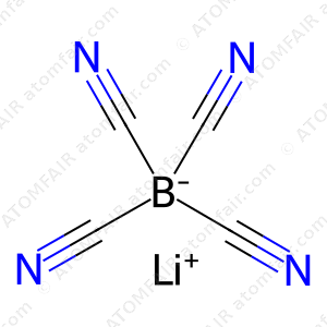Borate(1-), tetrakis(cyano-κC)-, lithium (1:1) (CAS: 294867-26-8)