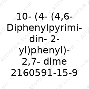 10-(4-(4,6-Diphenylpyrimidin-2-yl)phenyl)-2,7-dimethyl- 10H-spiro[acridine-9,9-fluorene] (CAS: 2160591-15-9)