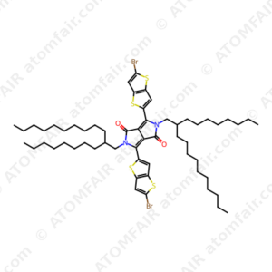 3,6-bis(5-bromothieno[3,2-b]thiophen-2-yl)-2,5-bis(2-octyldodecyl)pyrrolo[3,4-c]pyrrole-1,4(2H,5H)-dione (CAS: 1270977-96-2)