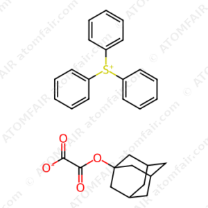 Sulfonium, triphenyl-, 1-tricyclo[3.3.1.13,7]dec-1-yl ethanedioate (1:1) (CAS: 1638753-76-0)