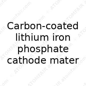 Carbon-coated lithium iron phosphate cathode material battery powder (CAS: N/A)