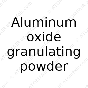 Aluminum oxide granulating powder (CAS: N/A)
