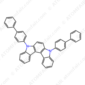 Indolo[2,3-c]carbazole, 5,8-bis([1,1'-biphenyl]-4-yl)-5,8-dihydro (CAS: 222044-79-3)