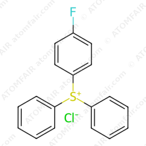 (4-fluorophenyl)diphenylsulfonium chloride (CAS: 1261290-16-7)