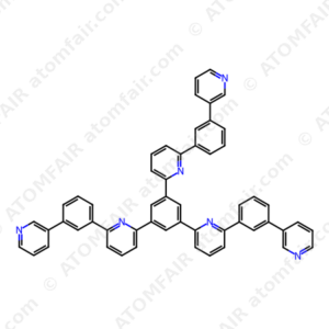 1,3,5-Tris(6-(3-(pyridin-3-yl)phenyl)pyridin-2-yl)benzene (CAS: 1492917-78-8)