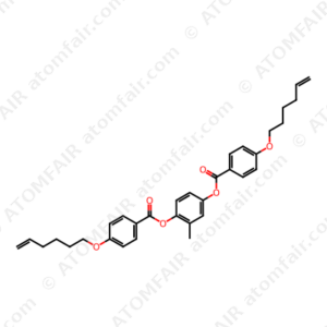 Benzoic acid, 4-(5-hexen-1-yloxy)-, 1,1'-(2-methyl-1,4-phenylene) ester (CAS: 188639-02-3)