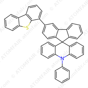 3-(Dibenzo[b,d]thiophen-4-yl)-10-phenyl-10H-spiro[acridine-9,9-fluorene] (CAS: 1467099-24-6)