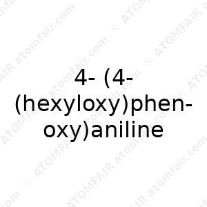 4-(4-(hexyloxy)phenoxy)aniline (CAS: N/A)