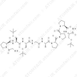L-Serinamide, glycyl-L-prolyl-O-(1,1-dimethylethyl)-L-seryl-O-(1,1-dimethylethyl)-L-serylglycyl-L-alanyl-L-prolyl-L-prolyl-L-prolyl-O-(1,1-dimethylethyl) (CAS: 1262308-37-1)