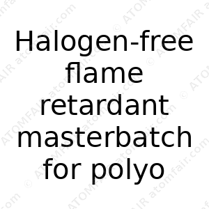Halogen-free flame retardant masterbatch for polyolefin (CAS: N/A)