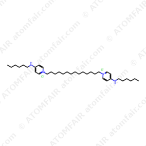 N-hexyl-1-[14-[4-(hexylamino)pyridin-1-ium-1-yl]tetradecyl]pyridin-1-ium-4-amine,dichloride (CAS: 64690-16-0)