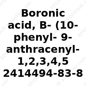 Boronic acid, B-(10-phenyl-9-anthracenyl-1,2,3,4,5,6,7,8-d8) (CAS: 2414494-83-8)