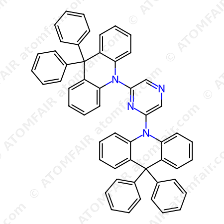 2,6-Bis(9,9-diphenylacridin-10(9H)-yl)pyrazine (CAS: 1982316-90-4)