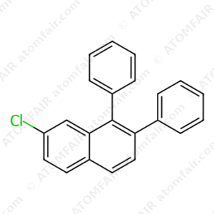 7-Chloro-1,2-diphenylnaphthalene (CAS: 1394846-71-9)