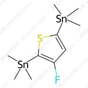 Stannane, 1,1'-(3-fluoro-2,5-thiophenediyl)bis[1,1,1-trimethyl (CAS: 1922962-74-0)