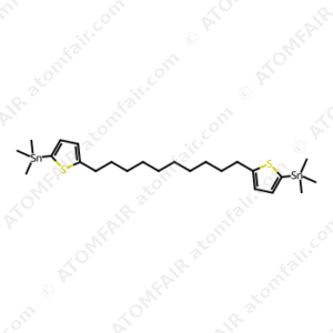 Stannane, 1,1'-(1,10-decanediyldi-5,2-thiophenediyl)bis[1,1,1-trimethyl (CAS: 1884354-25-9)