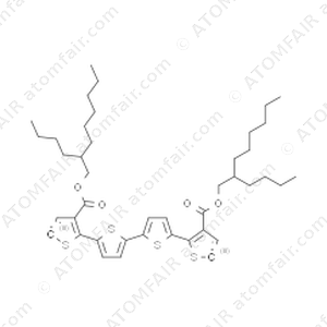 Poly[2,2''''-bis[[(2-butyloctyl)oxy]carbonyl]-[2,2':5',2'':5'',2'''- quaterthiophene]-5,5'''-diyl] (CAS: 1609536-17-5)