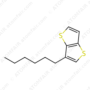 Thieno[3,2-b]thiophene, 3-hexyl (CAS: 880088-89-1)
