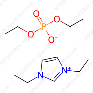 1,3-Diethylimidazolium diethyl phosphate, >98% (CAS: 945406-32-6)