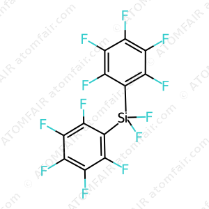 Silane, difluorobis(pentafluorophenyl)- (8CI, 9CI) (CAS: 27585-17-7)