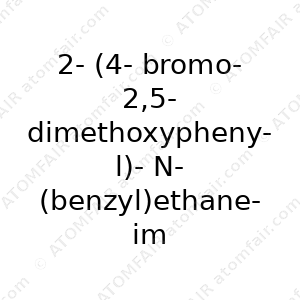 2-(4-bromo-2,5-dimethoxyphenyl)-N-(benzyl)ethaneimine (CAS: N/A)