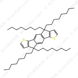 4,9-dihydro-4,4,9,9-tetraoctyl-s-indaceno[1,2-b:5,6-b']dithiophene (CAS: 1209012-32-7)