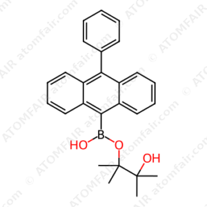 4,4,5,5-Tetramethyl-2-(10-phenylanthracen-9-yl)-1,3,2-dioxaborolane (CAS: 460347-59-5)