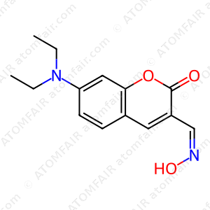 (Z)-7-(diethylamino)-2-oxo-2H-chromene-3-carbaldehyde oxime (CAS: 57597-57-6)
